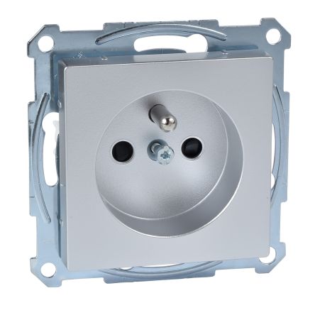 Schneider Electric Grey, 1 Gang, System M