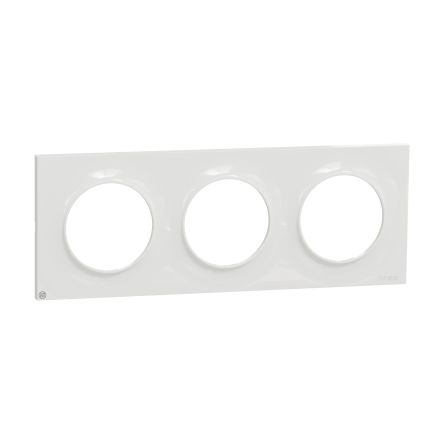 Schneider Electric White, 3 Gang, Odace 2011