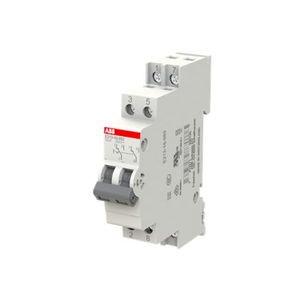 ABB 2-Pole DIN Rail Changeover Switch -, IP20, 16A, 0.82 W