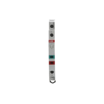 ABB, E219, DIN Rail Green, Red LED Indicator, IP20, Rectangular Prism, 48V ac