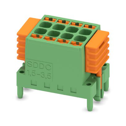 Phoenix Contact SDDC Series PCB Connector, 8-Contact, 3.5 mm Pitch, 2 Row
