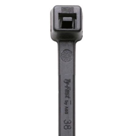 ABB Cable Tie, Cable Tie, 450 mm x 7.6mm, Black Polyamide 66