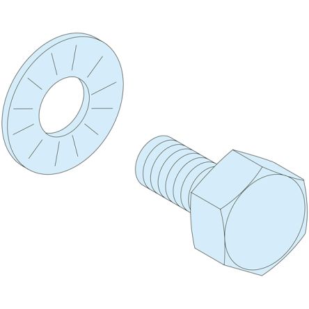 Schneider Electric Linergy Series Fixing Support for Use with Linergy Linergy BW Busbar 16 mm x 16 mm