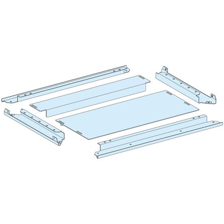 Schneider Electric PrismaSeT P Series Sheet Steel Gland Plate for Use with PrismaSeT PrismaSeT P Cubicle x 600 mm x