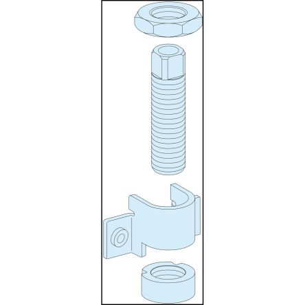 Schneider Electric PrismaSeT P Series Accessory Kit for Use with PrismaSeT PrismaSeT P Framework 5.0 cm x 1250000.00 mm