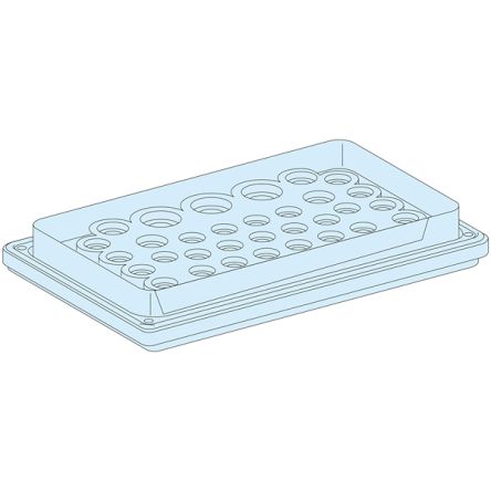 Schneider Electric PrismaSeT G Series Gland Plate for Use with PrismaSeT PrismaSeT G Enclosure 180 mm x 180 mm x 600mm