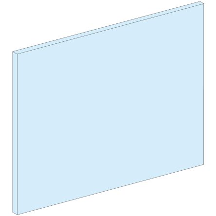 Schneider Electric PrismaSeT G Series Plastic Blanking Plate for Use with PrismaSeT G Front Plate, PrismaSeT P Front