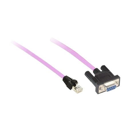 Schneider Electric Lexium Series Connecting Cable for Use with GT/GK with Control, Magelis XBT GC, Modicon LMC058,