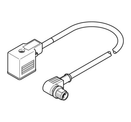 Festo, NEBV Series, For Use With Field Device Side (For Connection Type A), Controller Side (For Connection Type B)