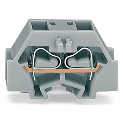 WAGO 260-331-1 260 Series Terminal Block Grey, 1.5mm², 4-Level, Cage Clamp