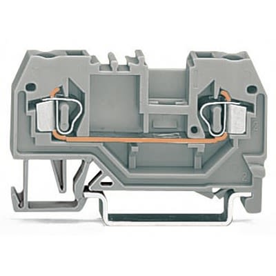 WAGO 280-905-1 280 Series Terminal Block Black, 2.5mm², 2-Level, Cage Clamp