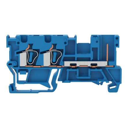 WAGO 769-251-1 769 Series Terminal Block Grey, 4mm², 2-Level, Cage Clamp
