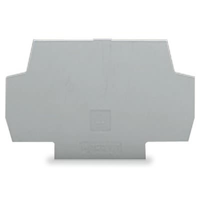 WAGO 859 Series End & Intermediate Plate for Use with 859 Series Relay and Optocoupler Modules