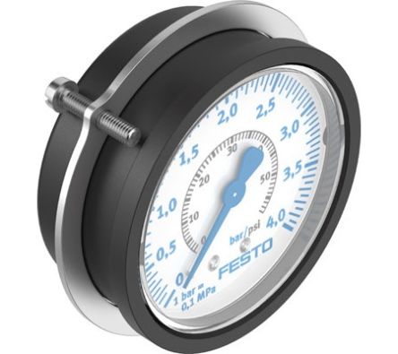Festo G 1/4 Pressure Gauge, 63 mm, 4 bar