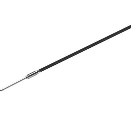 Festo Fibre Optic Cable Polyvinyl Chloride, Black, 2 m