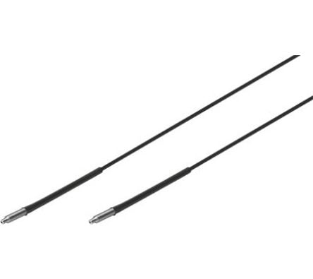 Festo Fibre Optic Cable Polyvinyl Chloride, Black, 2 m