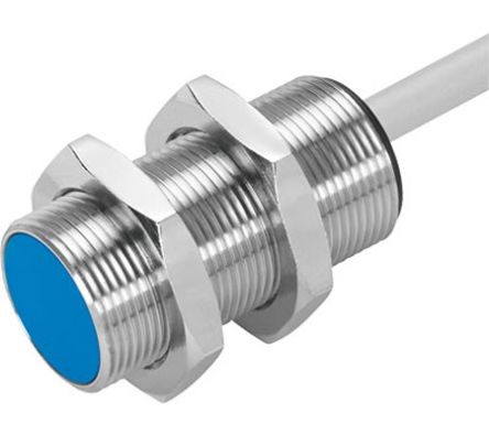 Festo SIEH-M18B-PS-K-L-CR Threaded Barrel Inductive Proximity Sensor, M18 PNP SIEH 30V 8.1 mm 30 V dc 200mA