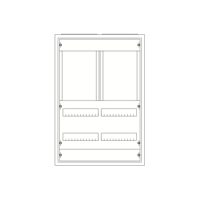 ABB 800 x 550 x 215 mm KS2080 Distribution Board