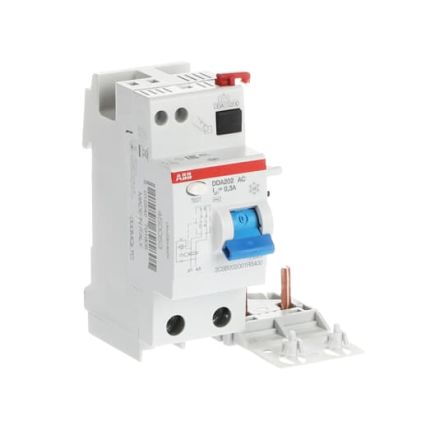 ABB DDA200 Series Residual Current Circuit Breaker, 40A, 2-Pole, 30 mA 400V ac