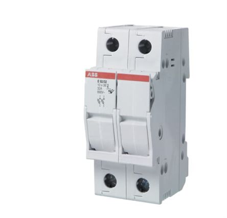 ABB 20A Fuse Holder for 8.5 x 31.5 mm, 2P-Pole, 1kV