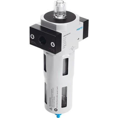 Festo LFMB series 1 μm 3/8 in G 16 bar Pneumatic Filter 3100 L/min max with Manual drain
