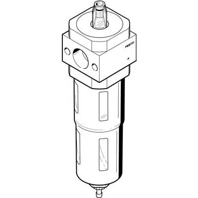 Festo LFMB series 1 μm 12 bar Pneumatic Filter with Automatic drain