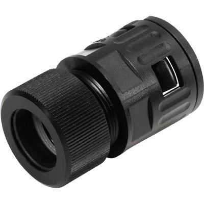 Festo Protective Conduit Connector Black, Conduit Fitting, 23 mm Nominal Size, PG16.5, Polyamide, Black IP54 rating