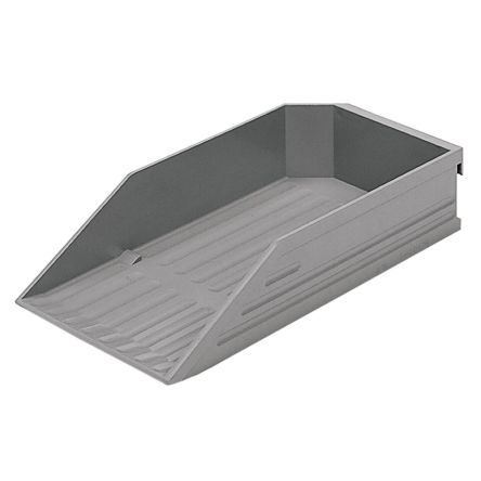 Bosch Rexroth Plastic Storage Bin, 277 mm x 90 mm x 54 mm, Black