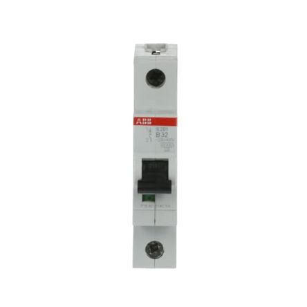 ABB System Pro M Compact System Pro M Compact Miniature Circuit Breaker, 1-Pole, 32A, Type B, 253V ac AC, 72 V dc DC, 6