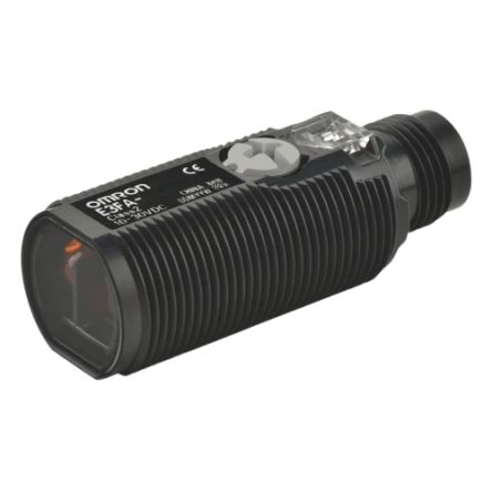 Omron Diffuse Photoelectric Sensor, Cylindrical Sensor