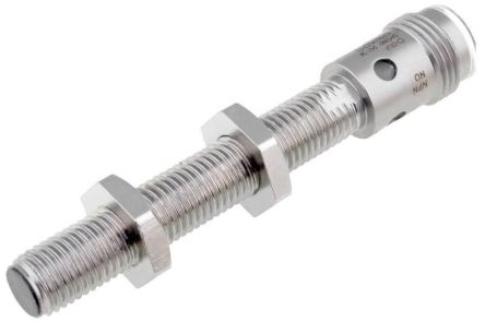 Omron E2A-S08LS02-M1-B1 Threaded Barrel Inductive Proximity Sensor, M8 PNP E2A 32V 30 mm 1000 V ac 32 V dc 200mA