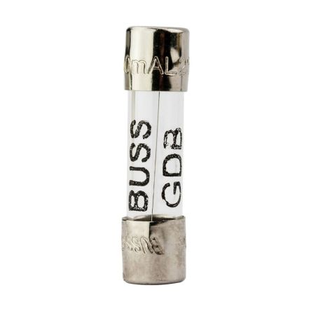 Eaton 2A F Glass Cartridge Fuse, 5 x 20 mm