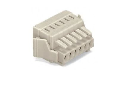 WAGO 734 Series Pluggable Terminal Block, 12-Contact, 3.5 mm Pitch, 1 Row, 734-112/037-000