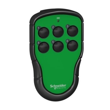 Hand-held remote control, Harmony Pocket Remote, 6 single-step push buttons (Hand-held remote control Harmony Pocket Remote) is a Schneider Electric product. Designed for reliable performance and long service life. Available across Iraq — contact us for pricing and delivery options.