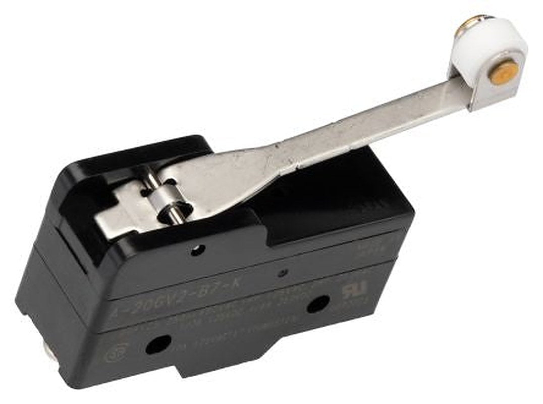 Omron A20 Series Roller Lever Limit Switch, SPDT, IP00, 500V