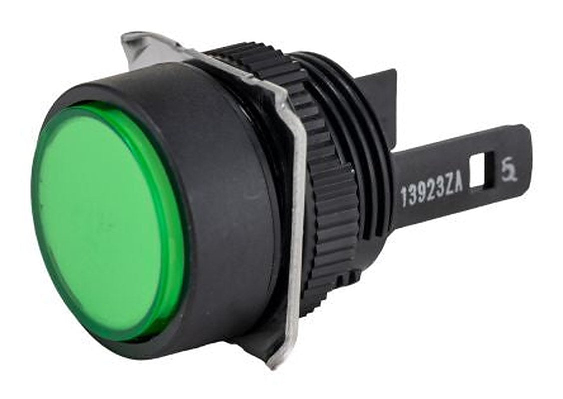 Omron A16 Series Illuminated Push Button Switch, Panel Mount, 16 mm Cutout, DPDT, IP65, 30 V 250 V ac