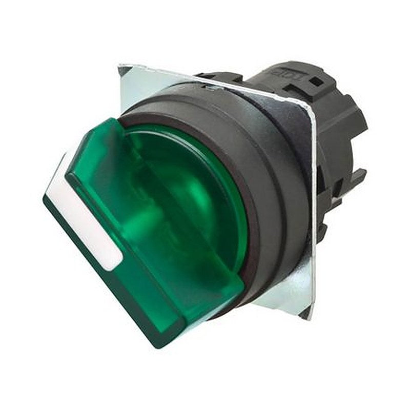 Omron A22NZ Series 2 Position Illuminated Selector Switch Head, 22 mm Cutout, IP66