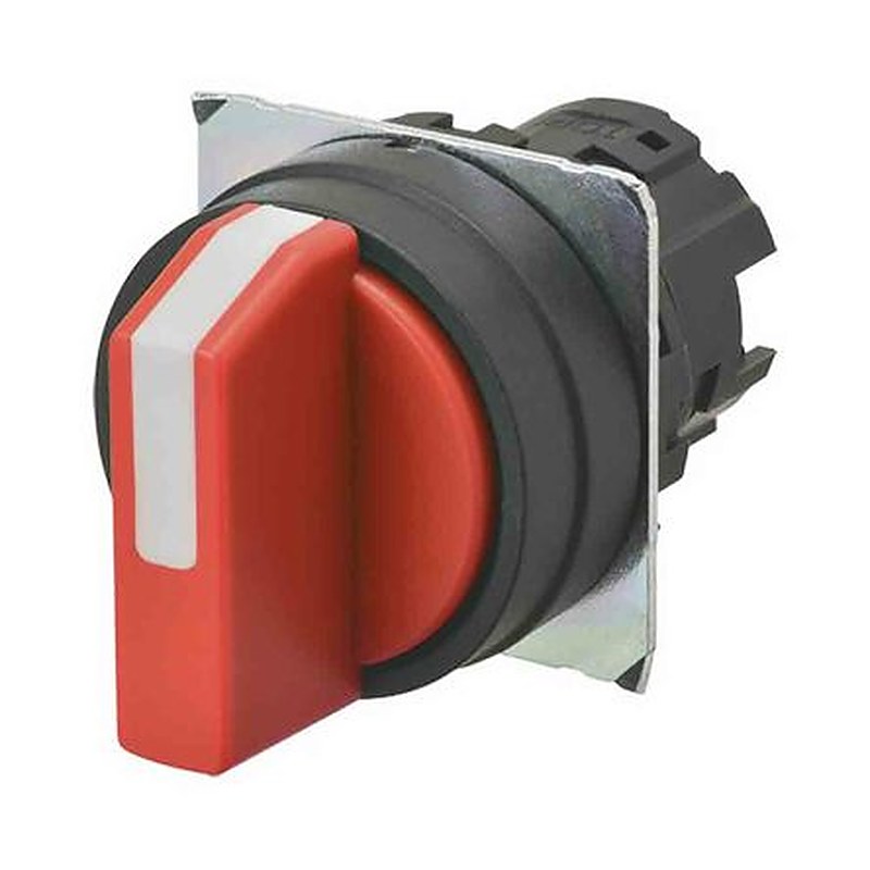 Omron A22NS Series 3 Position Selector Switch Head, 22 mm Cutout, IP66