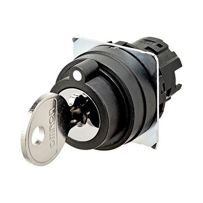 Omron A22NZ 3-position Selector Switch, Manual, 22 mm Cutout