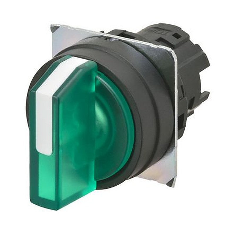 Omron Selector Switch - 22 mm Cutout Diameter Illuminated 3 Positions