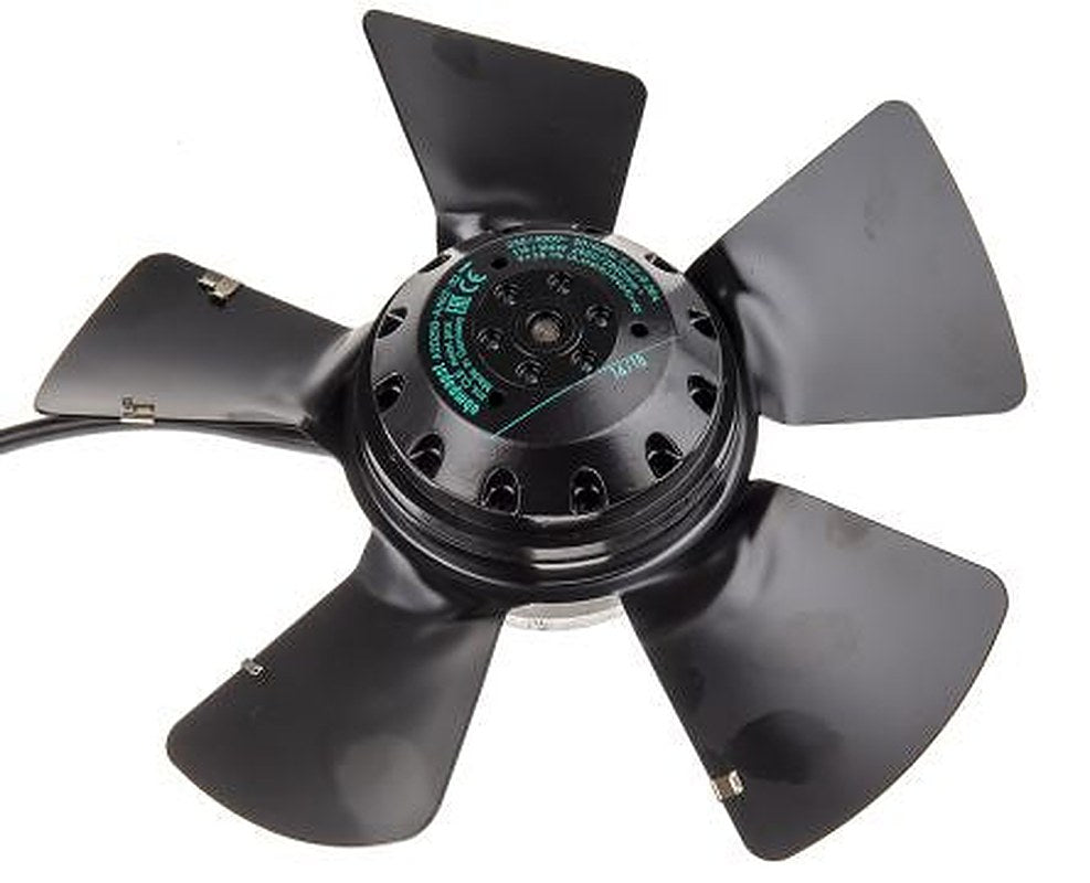 ebm-papst A Series Axial Fan, 400V ac, 1720 m³/h, 110 W, 0.22 A Max, IP44 250 mm, 83mm, 83 mm