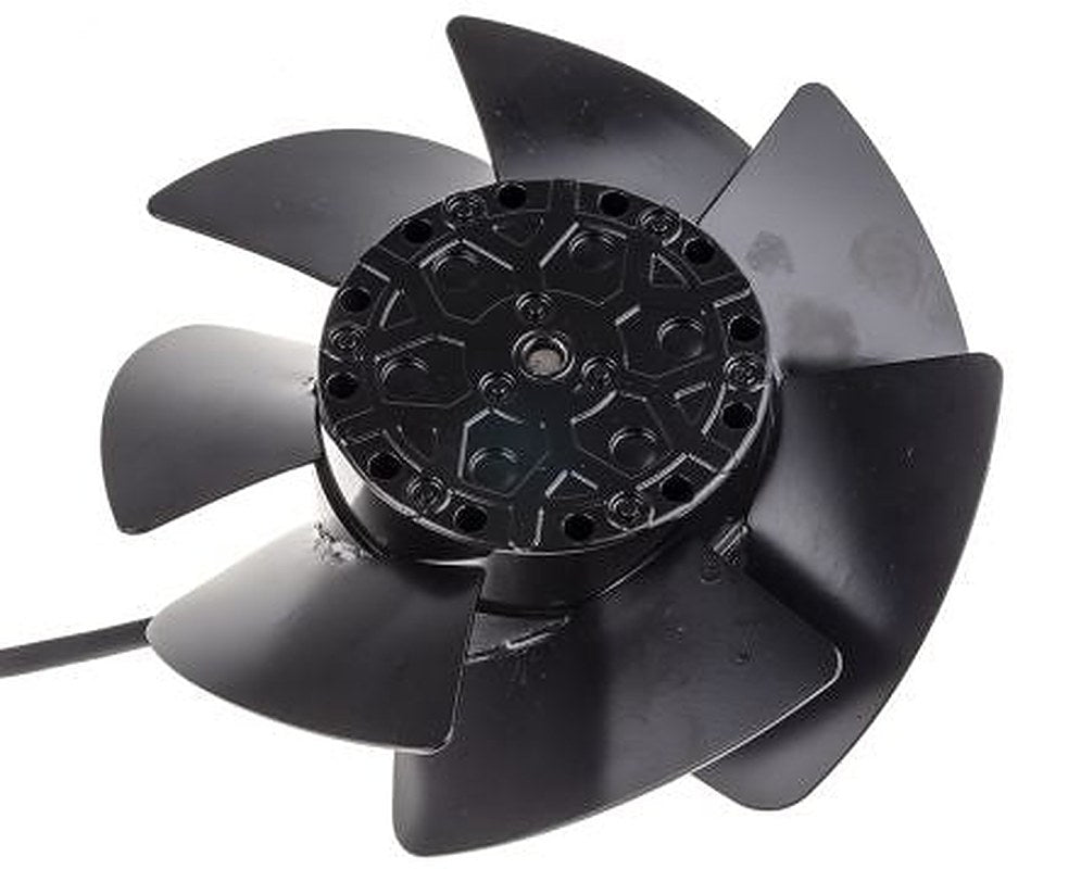 ebm-papst A2S130 Series Axial Fan, 230V ac, 390 m³/h, 50 W, 300 mA Max, IP44 138 mm, 56.9mm, 56.9 mm