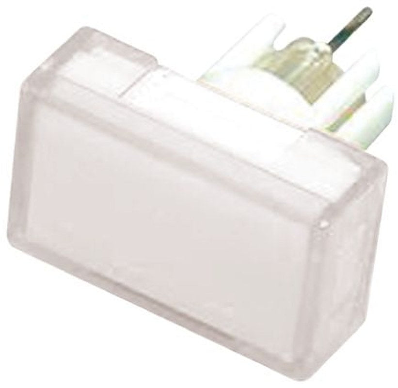 Omron White Rectangular Push Button Lens for Use with A3D Series