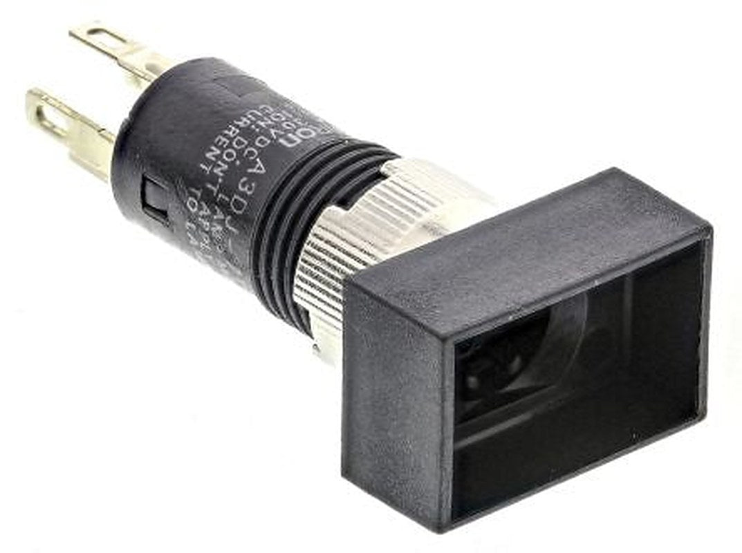 Omron A3d Series Illuminated Push Button Switch, Momentary, Panel, 8 mm Cutout, SPST, Green, Red, White, Yellow LED,