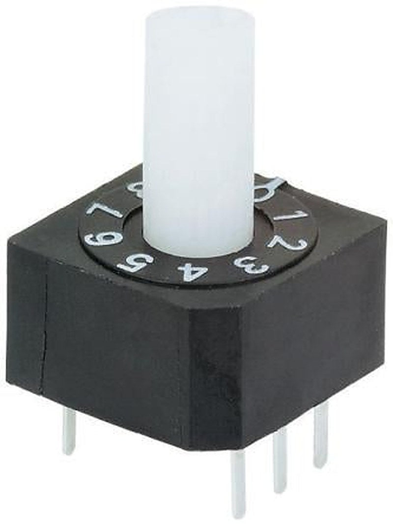Omron Rotary Shaft Rotary Coded DIP Switch Through Hole