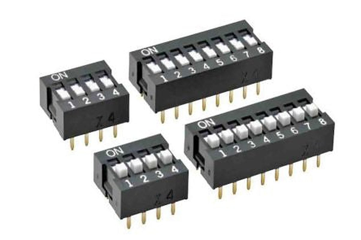 Omron Raised Rotary Coded DIP Switch