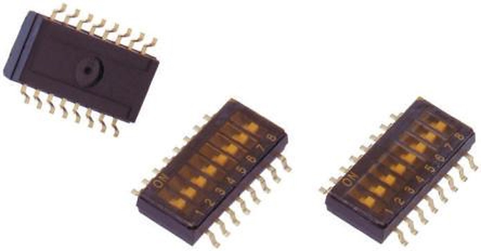 Omron Slide Rotary Coded DIP Switch Surface Mount