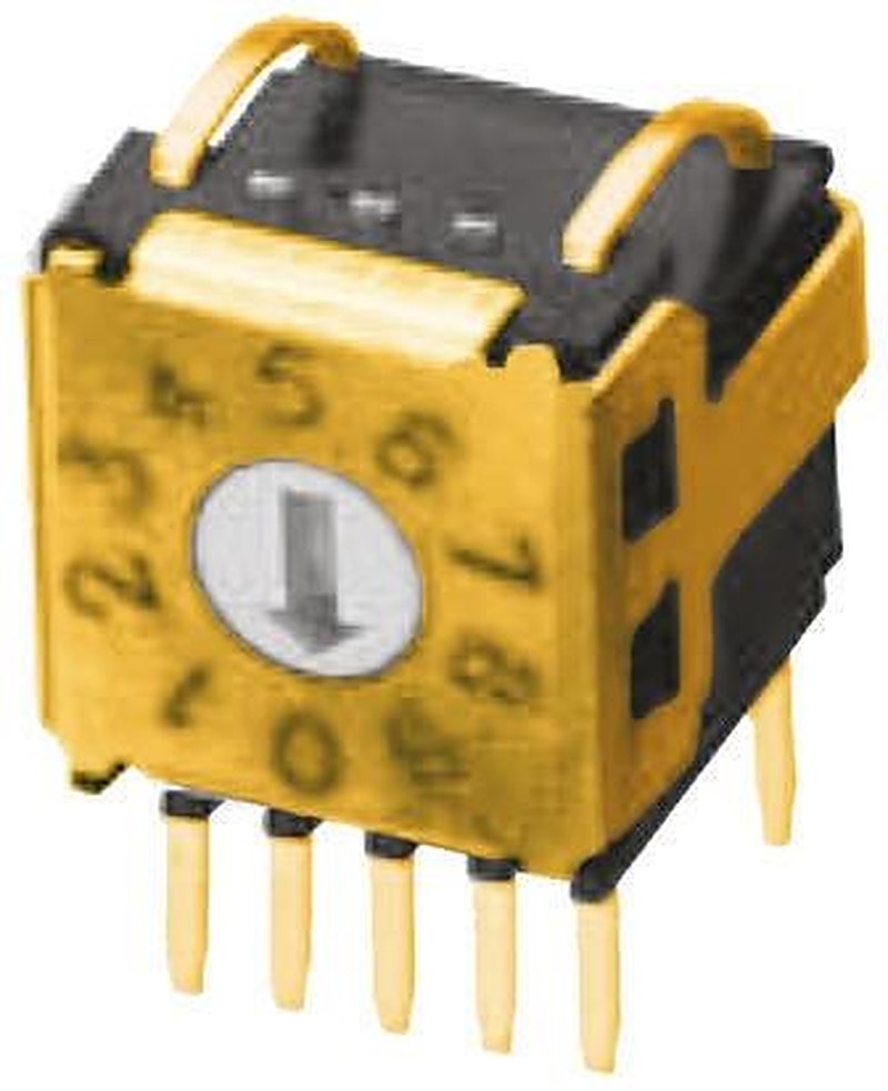 Omron Rotary Flush Rotary Coded DIP Switch