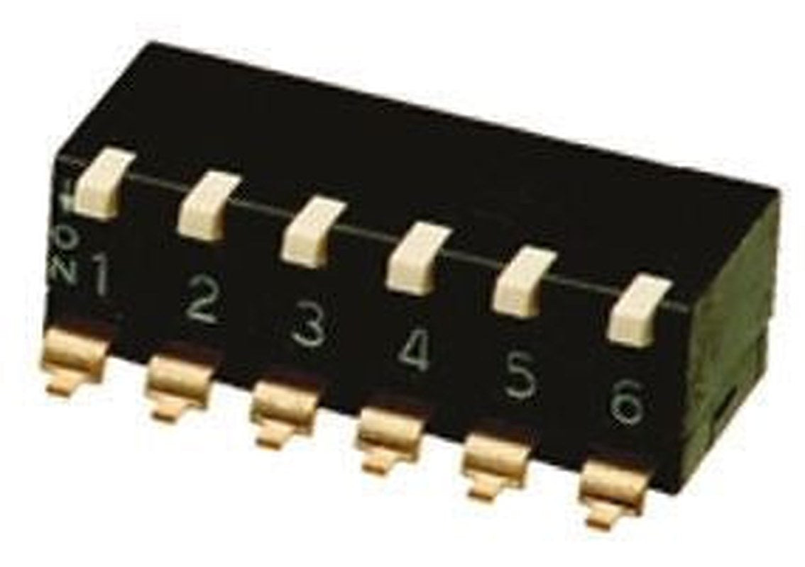 Omron Lever Rotary Coded DIP Switch Surface Mount