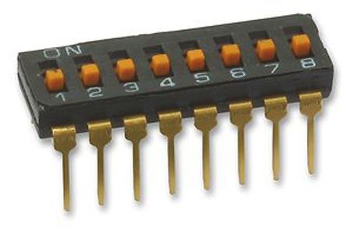 Omron Slide Rotary Coded DIP Switch Through Hole
